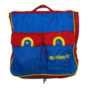 Vintage Oshkosh Foldable Kids Garment Overall Bag Travel Luggage
